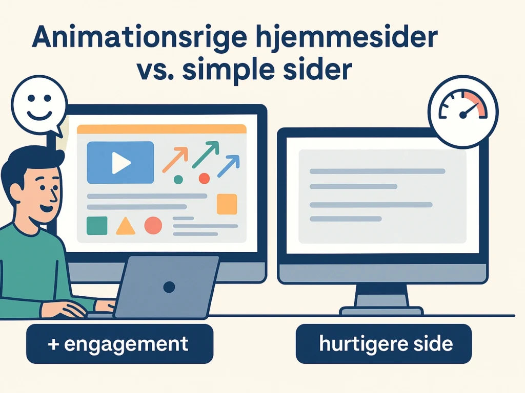 Derfor kan animationer koste dig kunder – men også give dig flere, hvis du gør det rigtigt