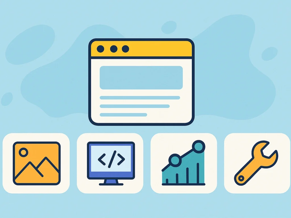 Oversigt over vores services og kategorier